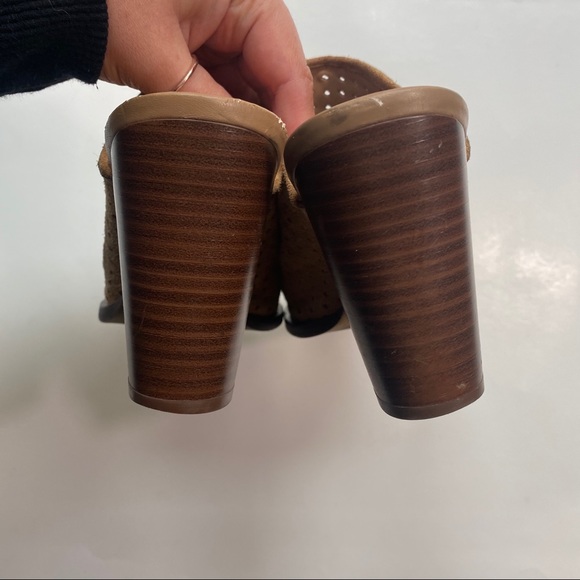 Sam Edelman Tan Suede Mule size 6 - Picture 4 of 9